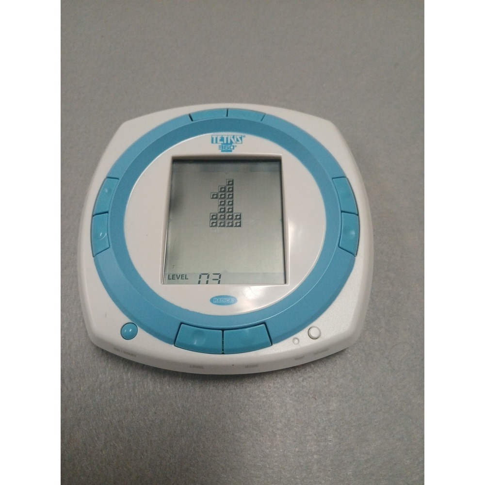 Mattel Tetris 360° Electronic HandHeld Game 2008 Vintage 1044-M